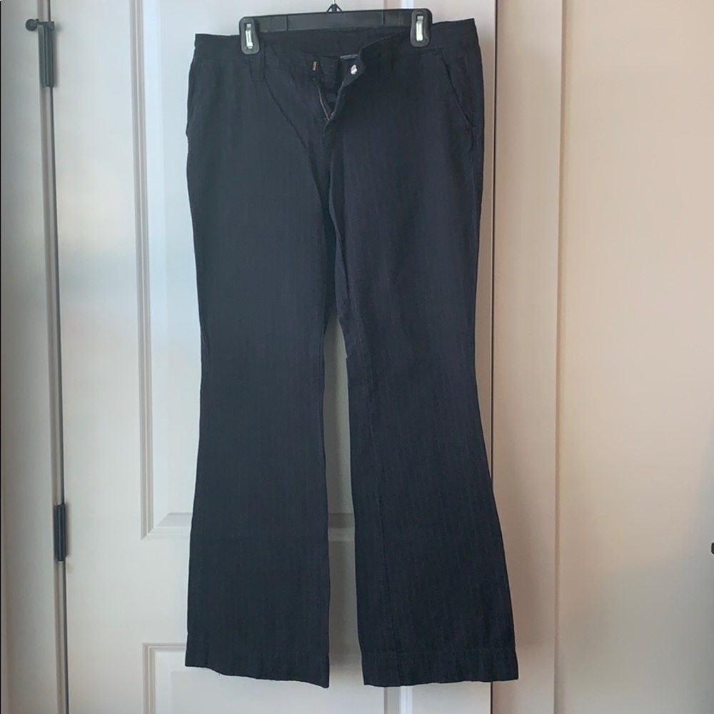 American Eagle twill pinstripe pants